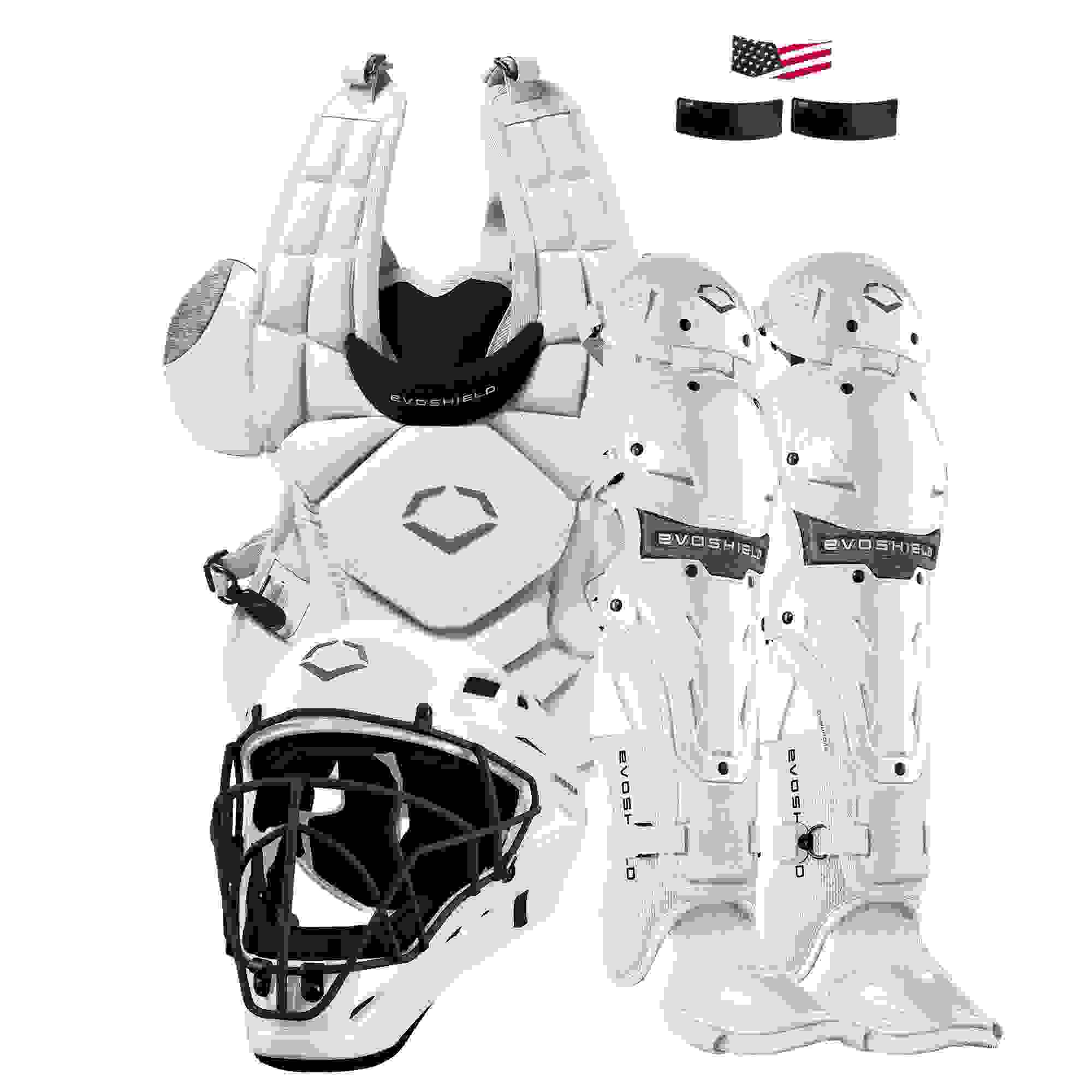 EvoShield G2S Softball White Catchers Gear Set
